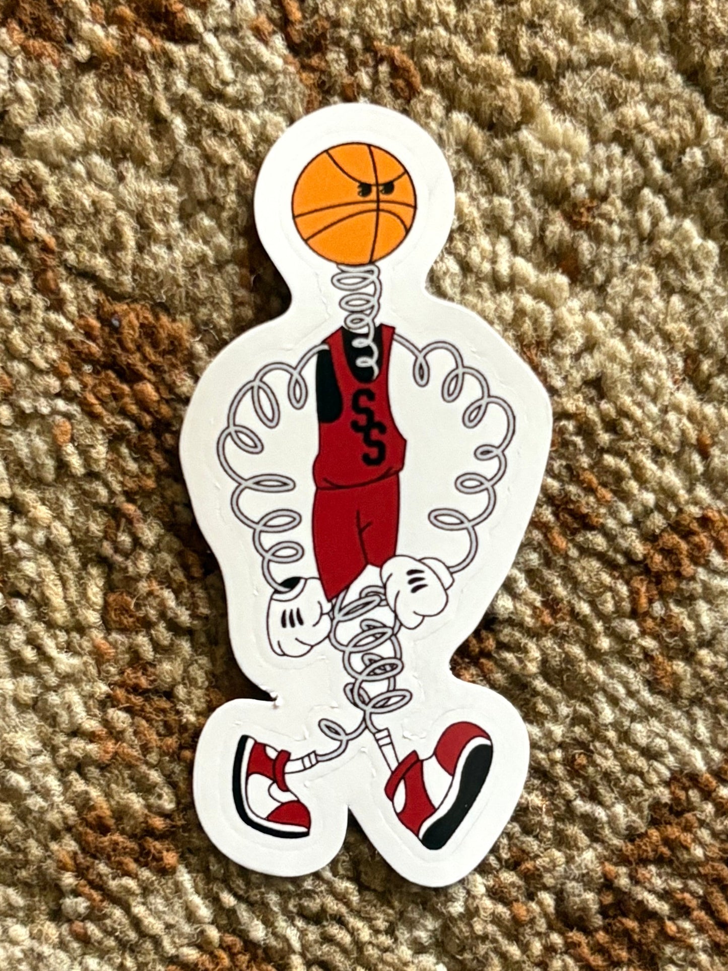 SlinkyMan Sticker