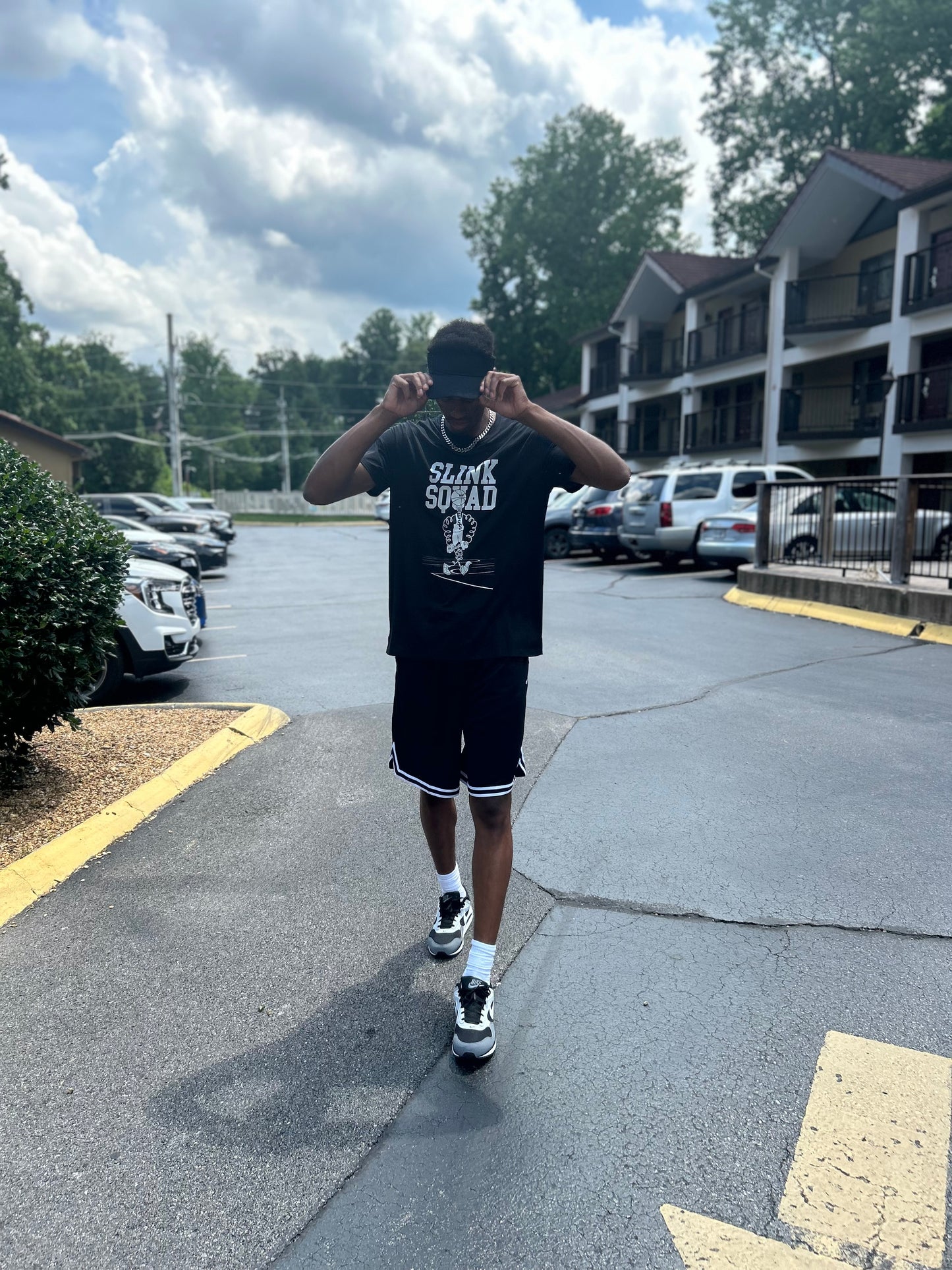 Black Short Sleeve (SLINKYMAN Design)